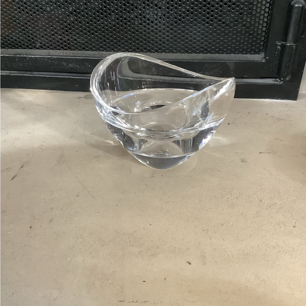 Led Crystal Nambe Ware Candle Holder